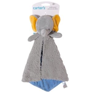 Carter's Gray Elephant Cuddle Plush Baby Stuffed Toy Lovey Soft Gift Replacement